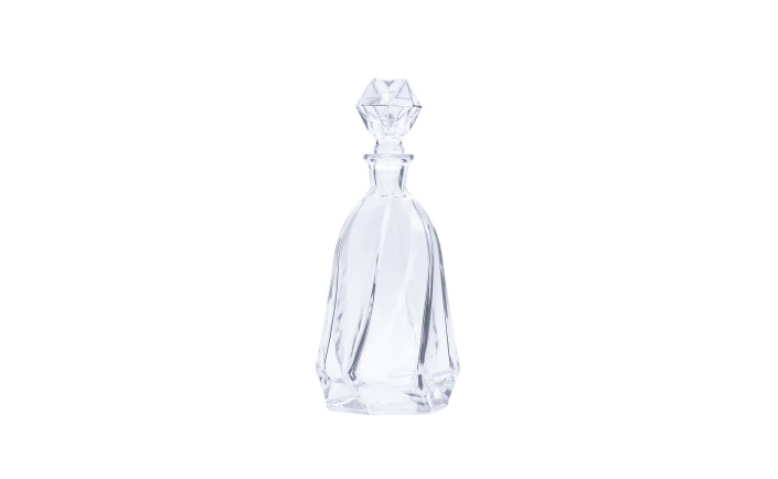 DLZ 113 Square Whisky Bottle