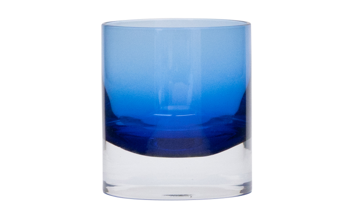 DLZ 059 Solid Colored Heavy Base Whiskey Glass