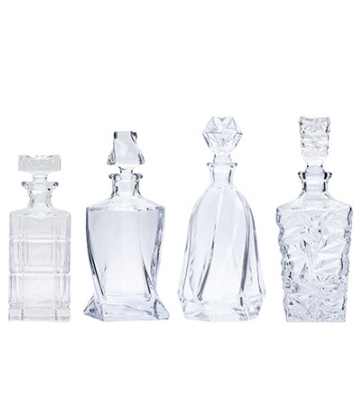 Square Whiskey Bottle