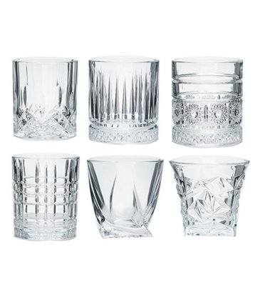 Machine Pressed Whiskey Glass